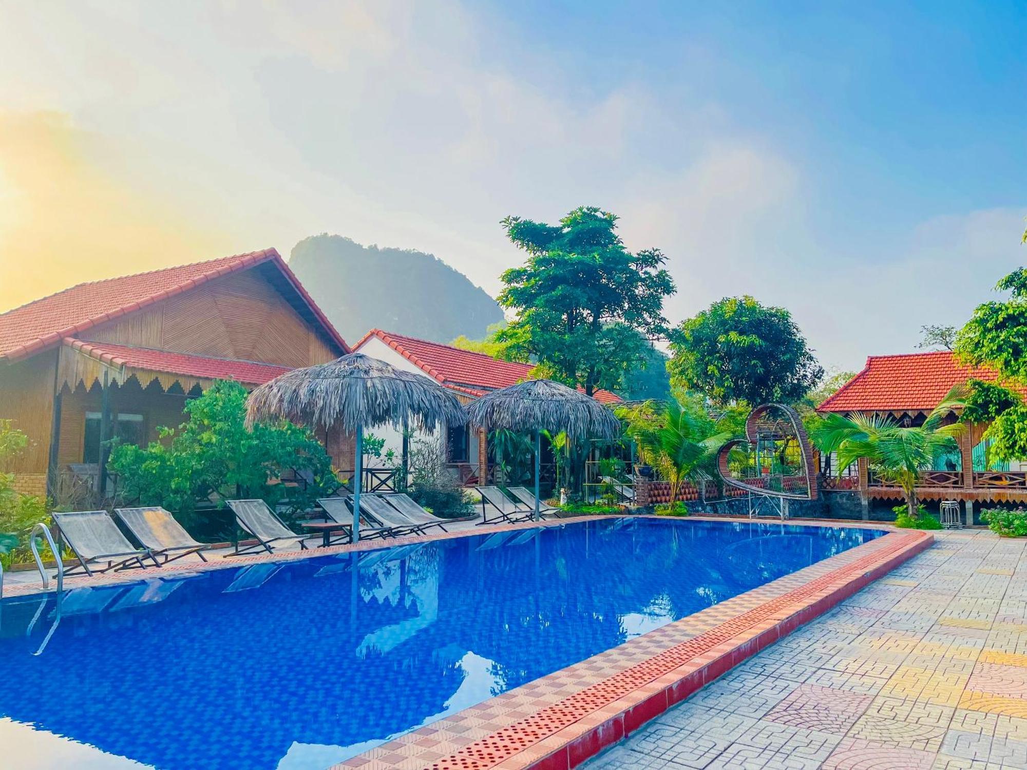 Trang An Quynh Trang Happy Homestay & Garden Ninh Binh Exterior foto