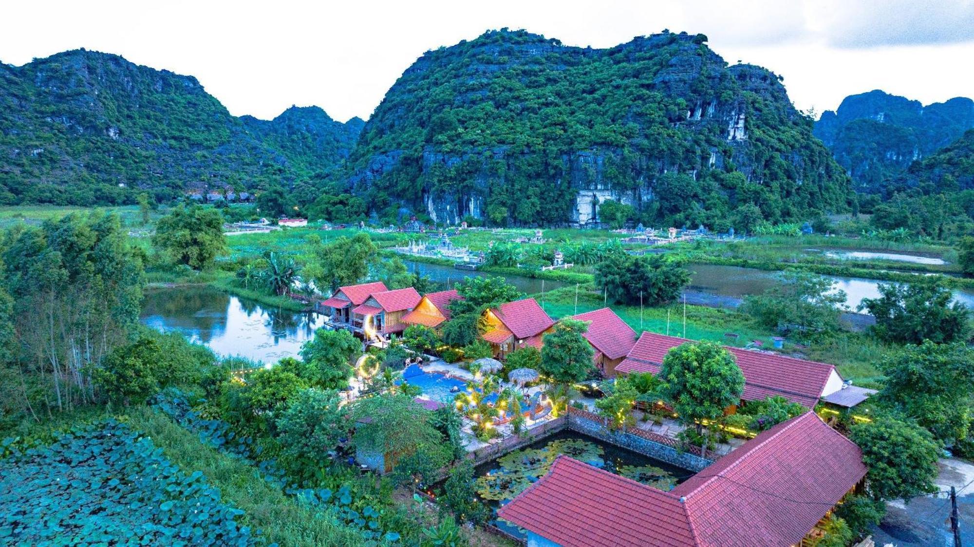 Trang An Quynh Trang Happy Homestay & Garden Ninh Binh Exterior foto